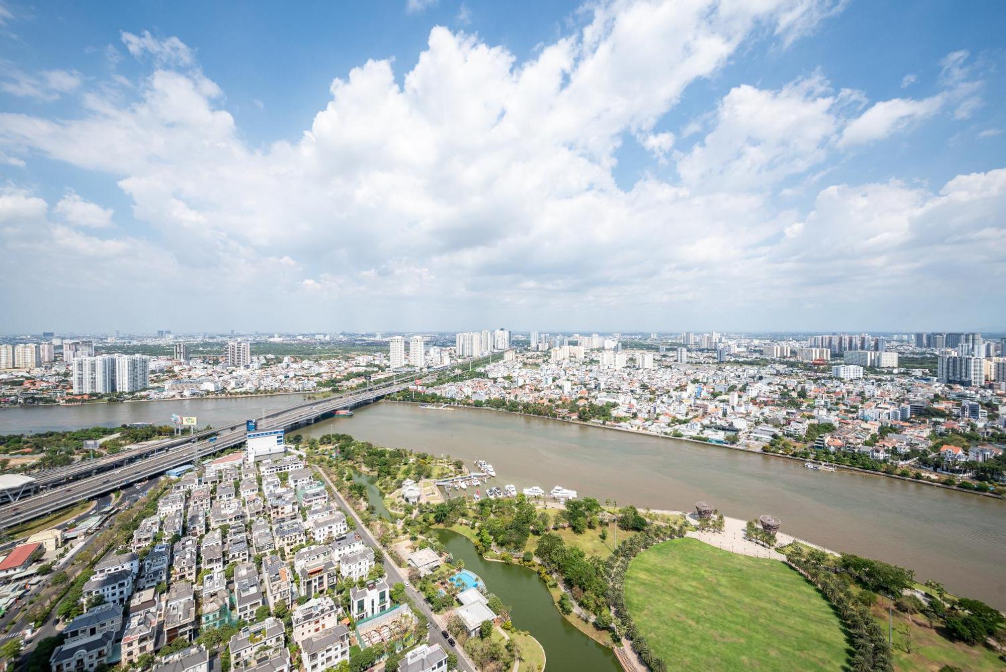 Vinhomes Central Park - Phan Dang Residences Хошимин Экстерьер фото